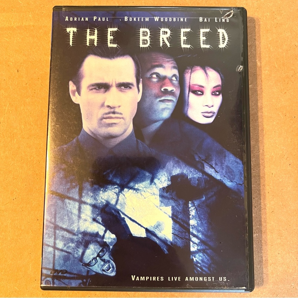 DVD - The Breed - Movie - Adrian Paul - Bokeem Woodbine - Bai Ling
